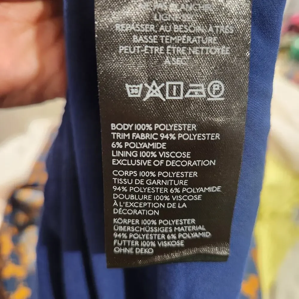 Anthropologie Maeve Puff Sleeve twofer horse mini dress size medium - Picture 8 of 8